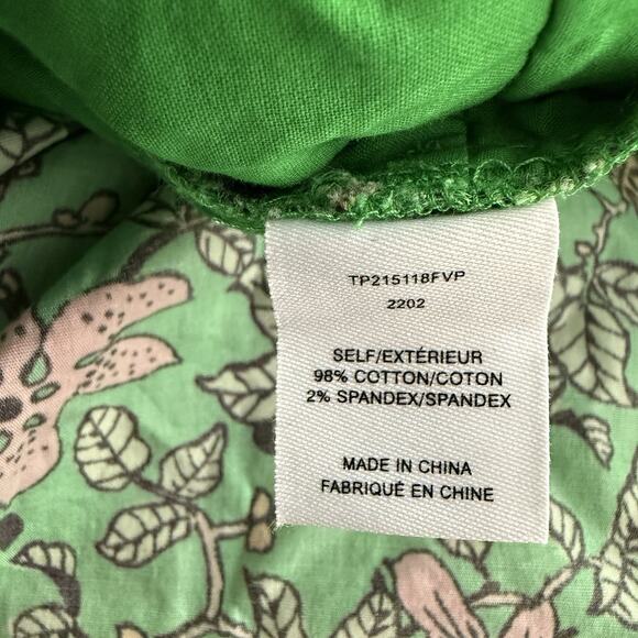 DEREK LAM 10 CROSBY Greta Floral Flutter Sleeve Midi Dress In Green Size 4 - Picture 10 of 14